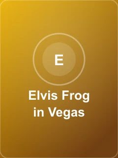 Elvis Frog in Vegas